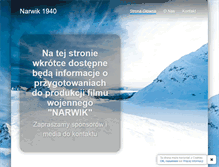 Tablet Screenshot of narwik.pl